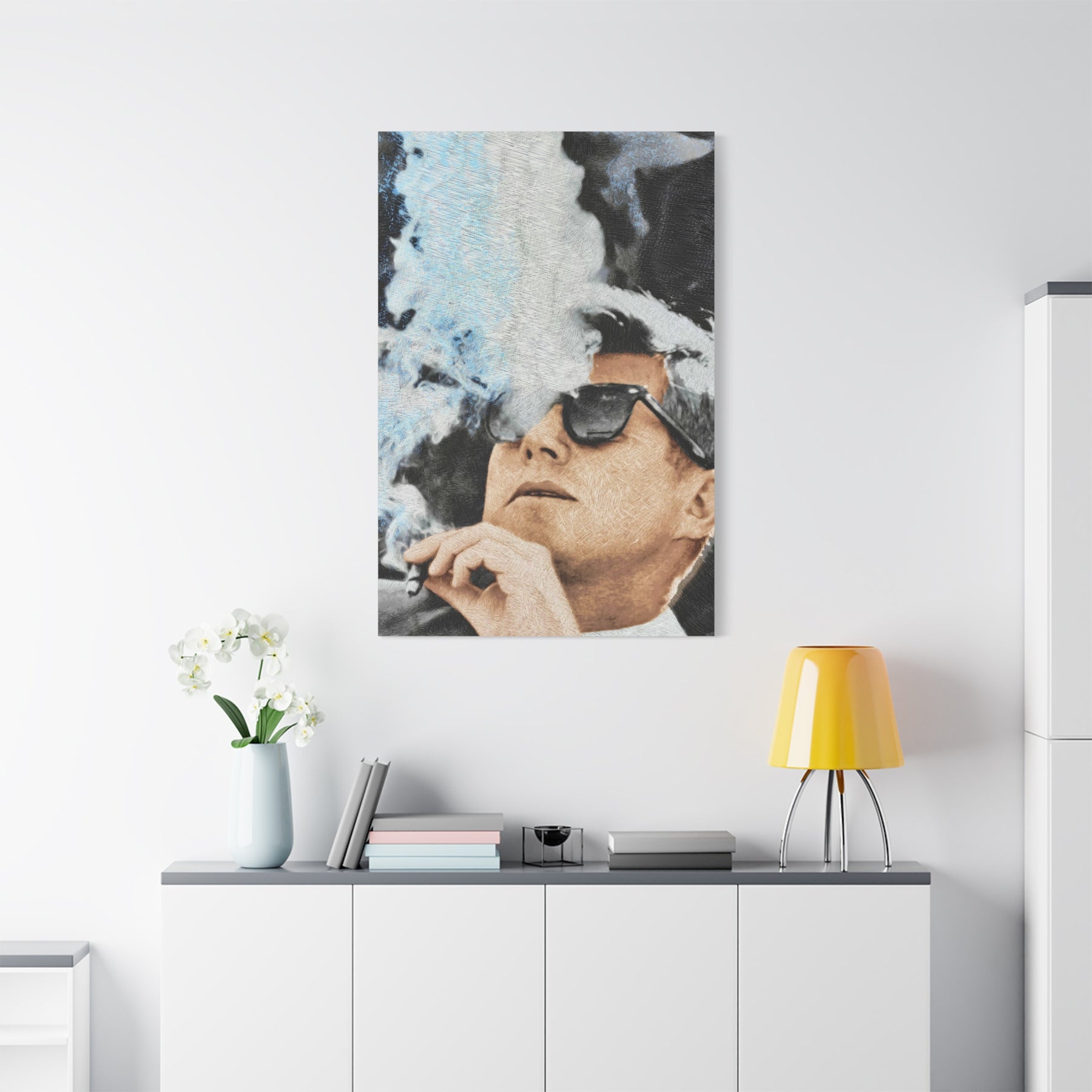 JFK Chilling Canvas