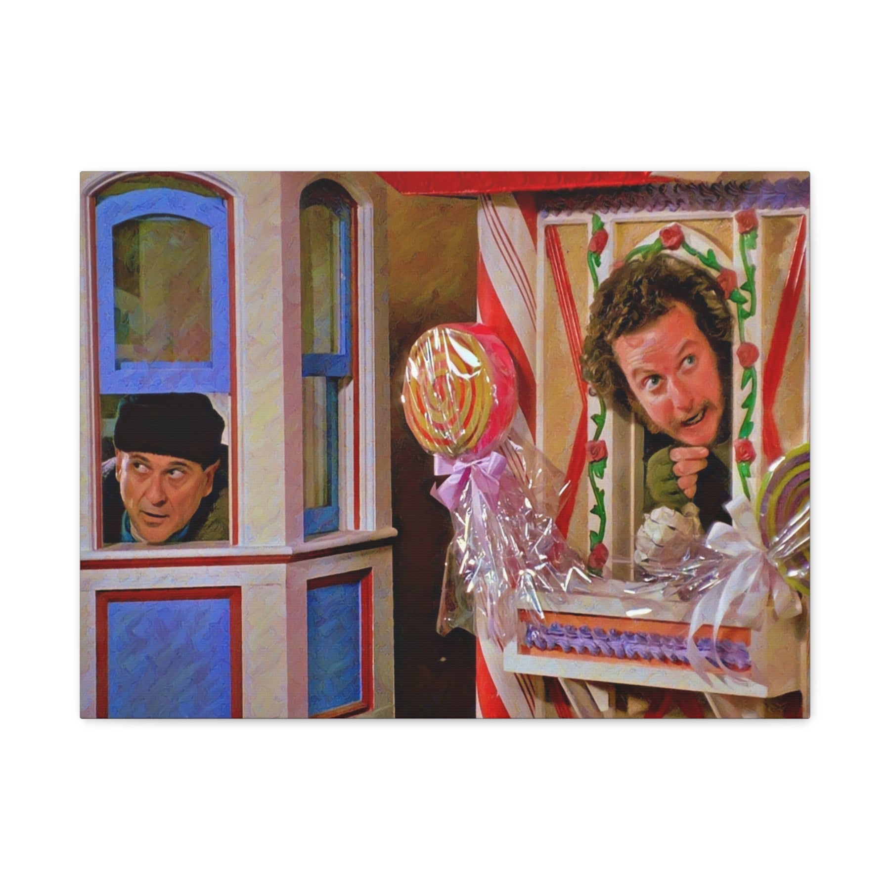 Home Alone Sticky Bandits Canvas