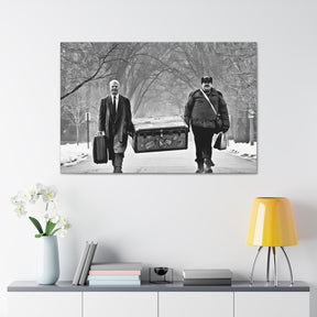 Planes Trains & Automobiles Going Home Canvas