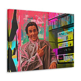 American Psycho Huey Lewis Canvas