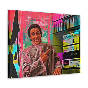 American Psycho Huey Lewis Canvas