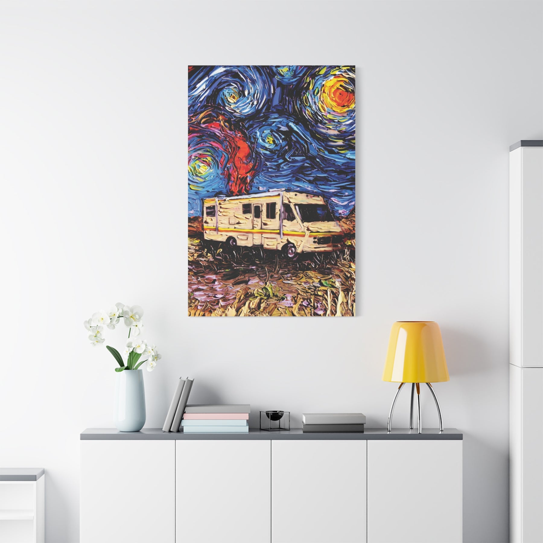 Breaking Bad Starry Night Canvas