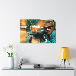 HEAT Chris Muzzle Flash Canvas