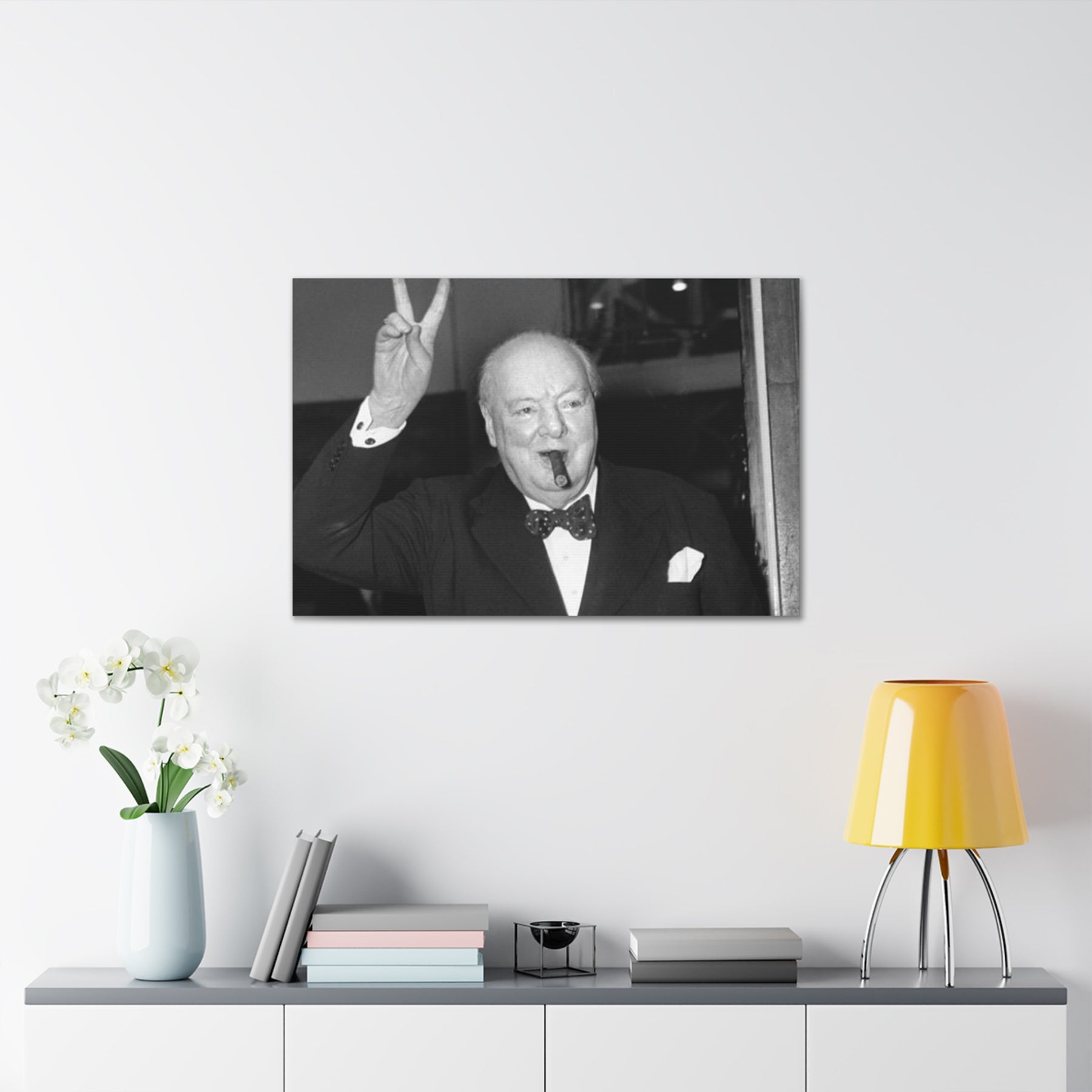 Churchill Cigar Canvas