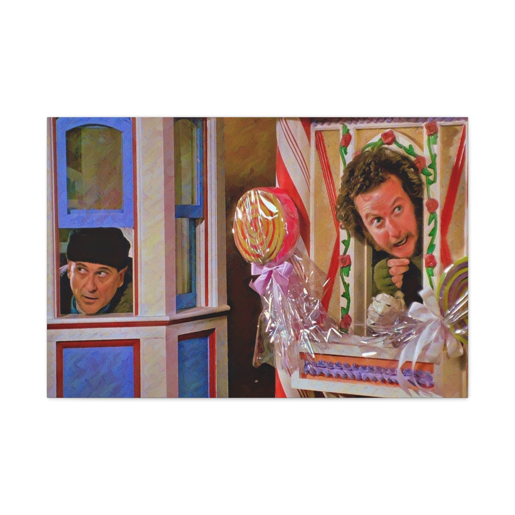 Home Alone Sticky Bandits Canvas