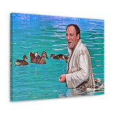 Sopranos Ducks Canvas