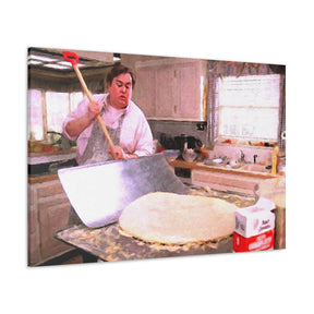 Uncle Buck Pancakes Canvas