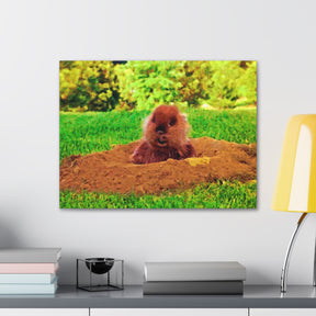 Caddyshack Gopher Canvas