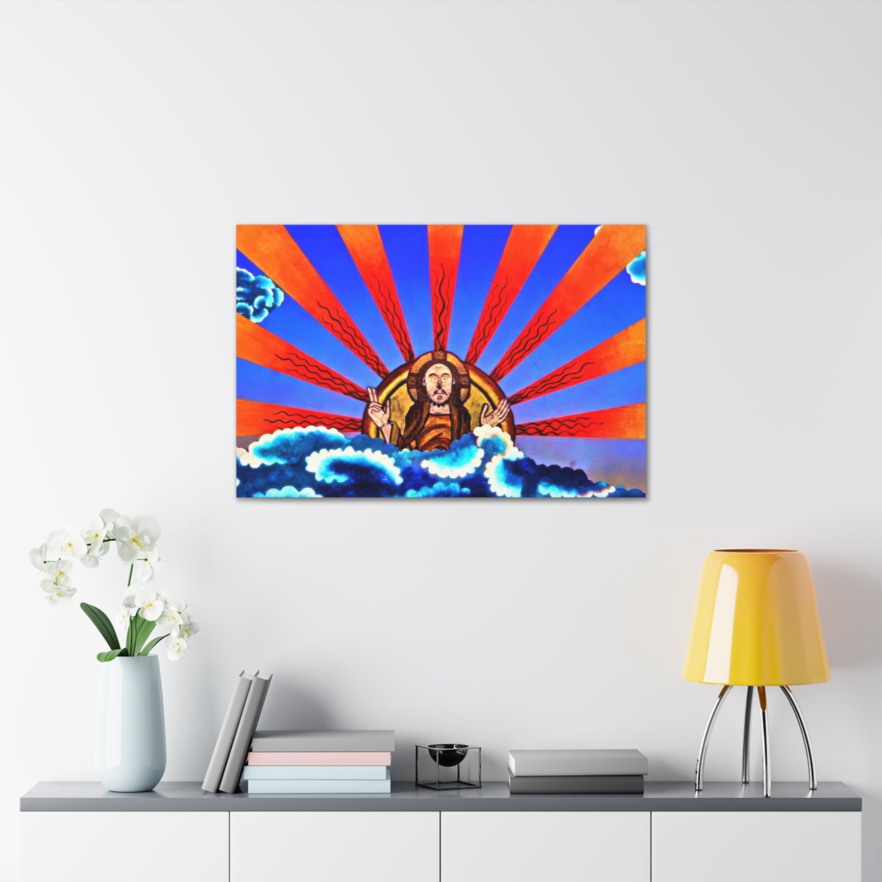 Holy Grail Peace Canvas