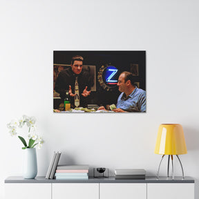 Sopranos Silvio Pacino Canvas