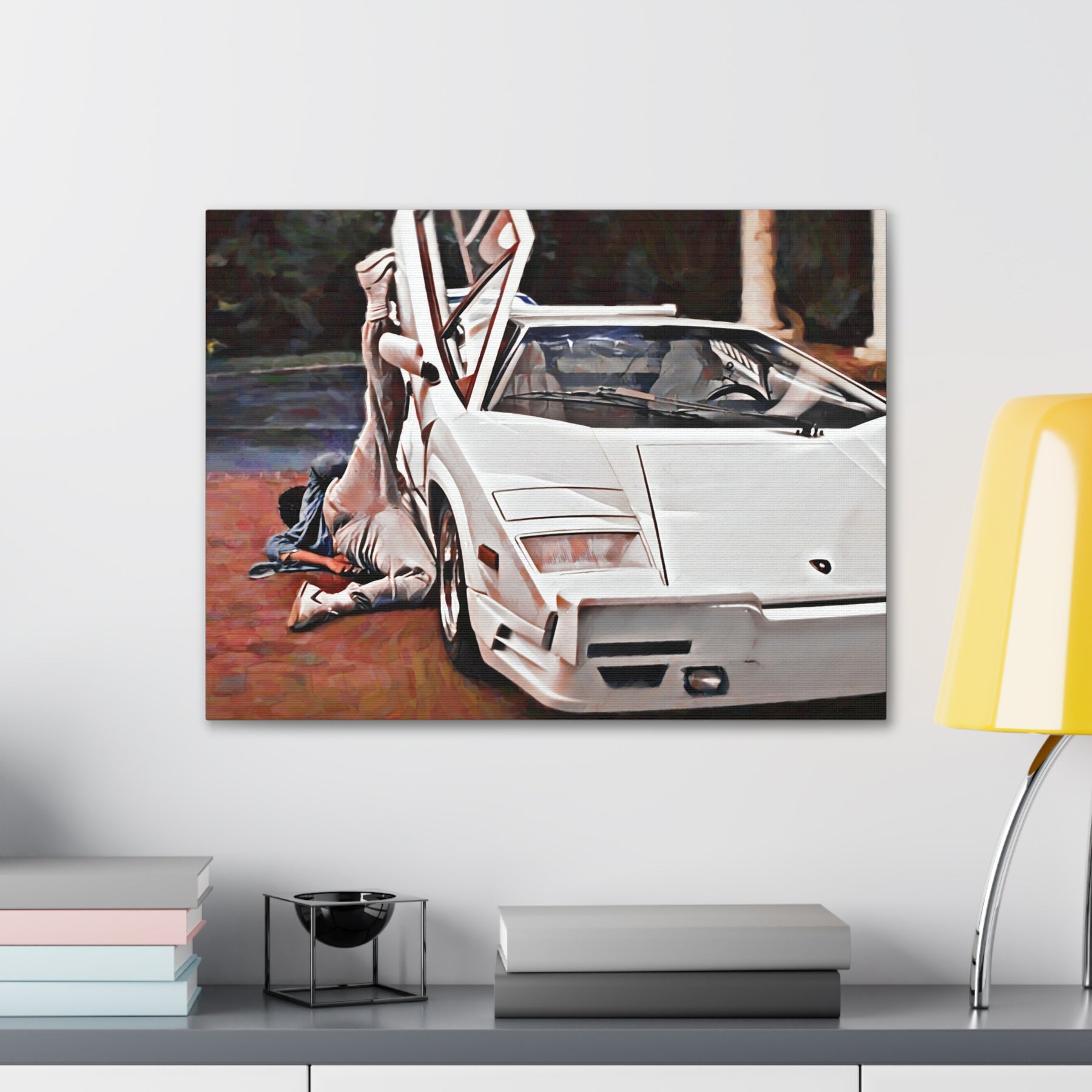 Wolf Of Wall St. Lemmons & Lambos Canvas